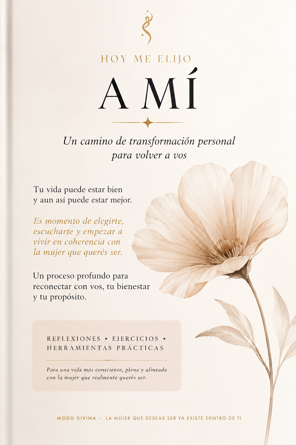 Hoy Me Elijo A Mí | E-book de transformación personal | Modo Divina
